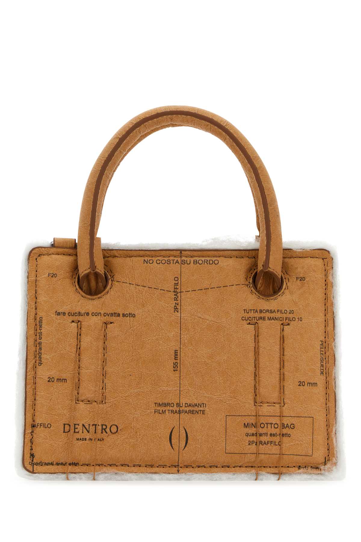 DENTRO Dentro Women Printed Paper Mini Otto Paper Handbag