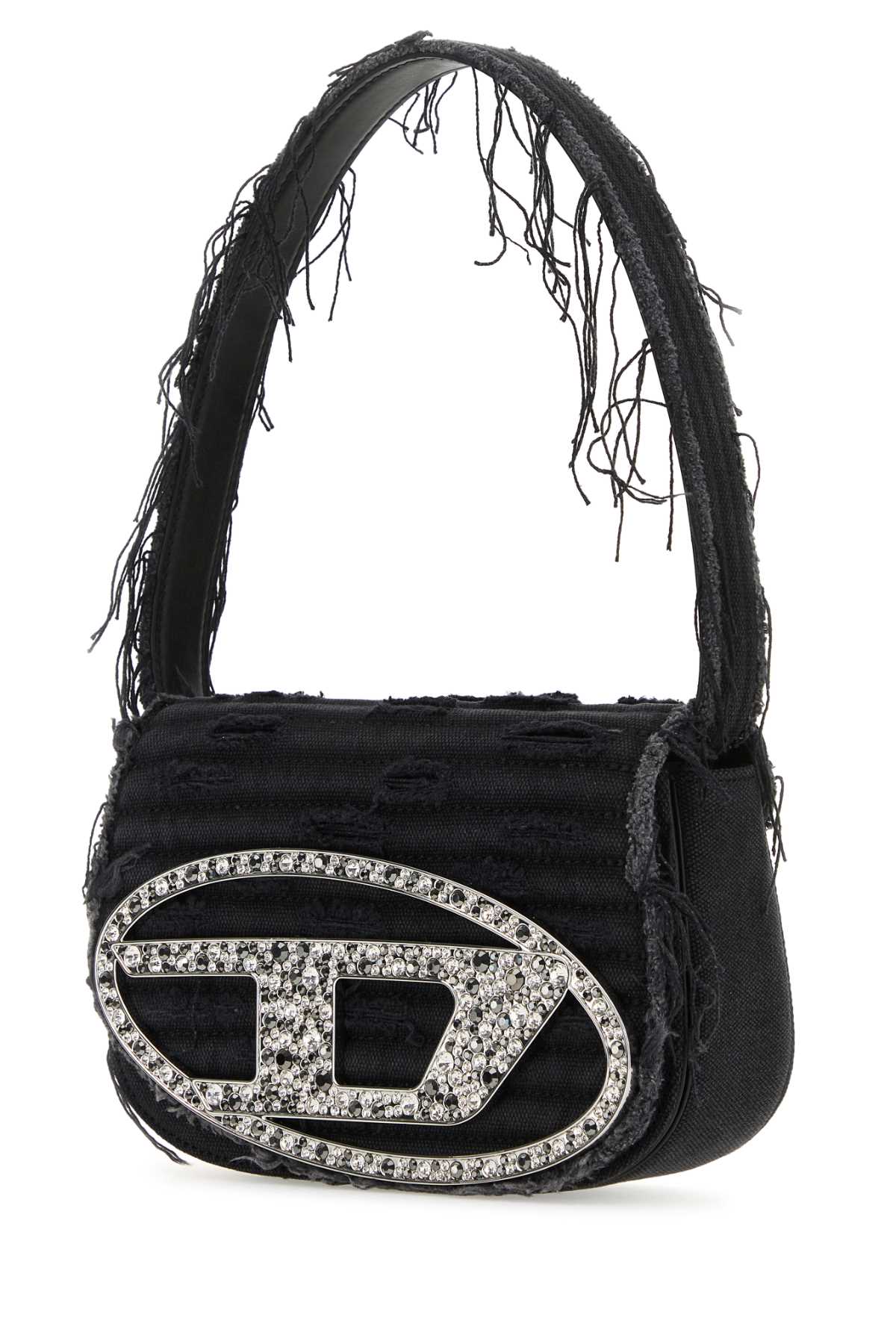 DIESEL Diesel Men Black Denim 1Dr Shoulder Bag
