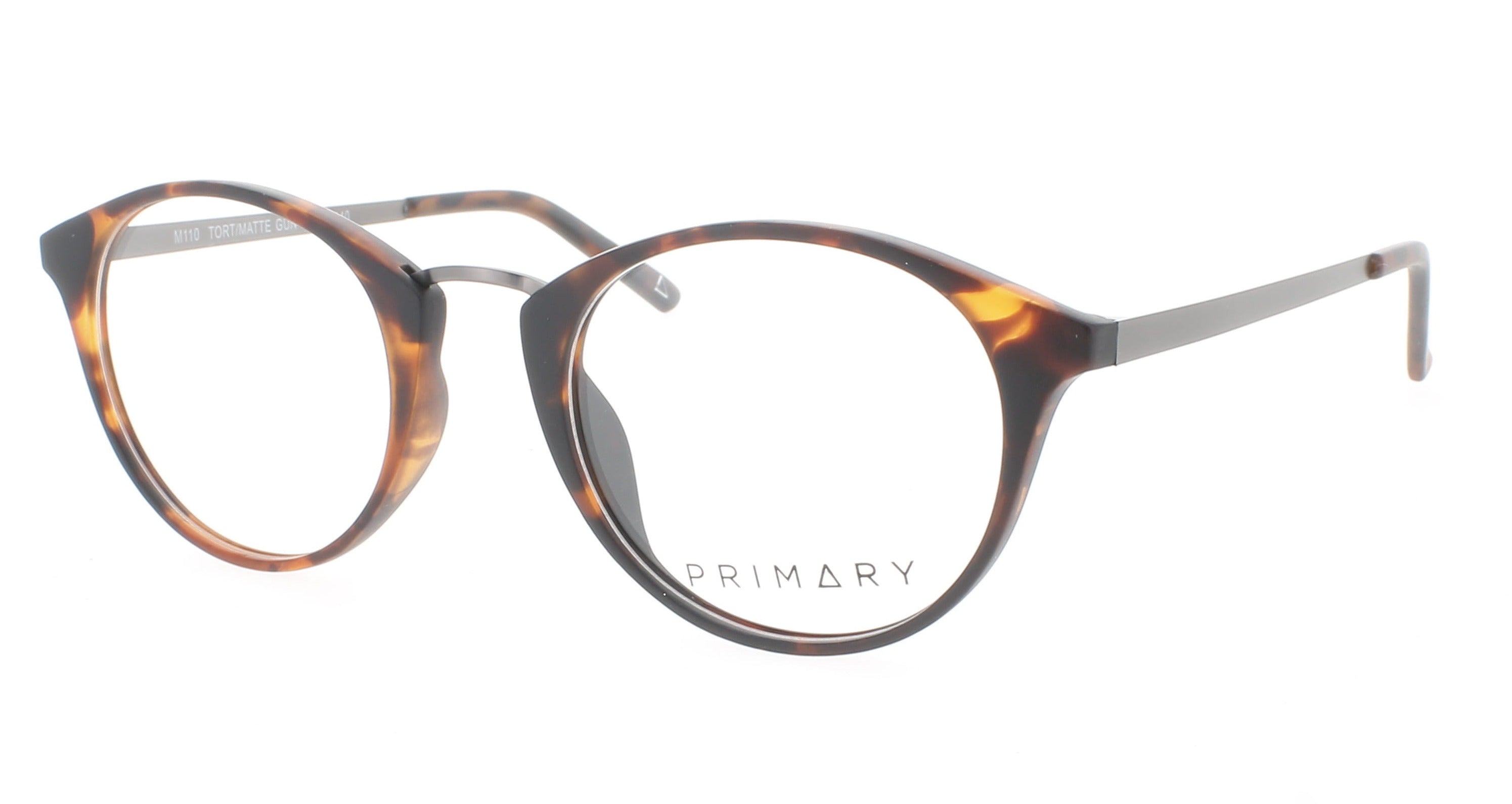 Primary Primary Optical Glasses TORTOISE/MATTE GUNMETAL