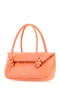 JIL SANDER Jil Sander Women Peach Leather Small Knot Handle Handbag