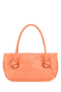 JIL SANDER Jil Sander Women Peach Leather Small Knot Handle Handbag