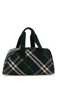 BURBERRY Burberry Men Printed Nylon Shield Travel Bag