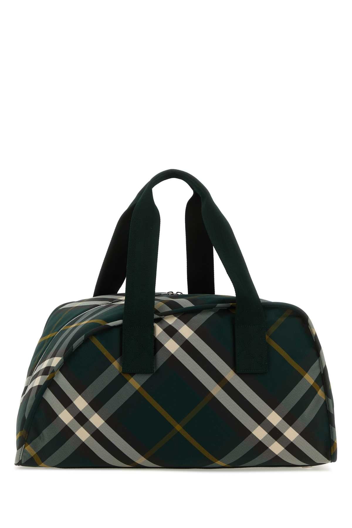 BURBERRY Burberry Men Printed Nylon Shield Travel Bag