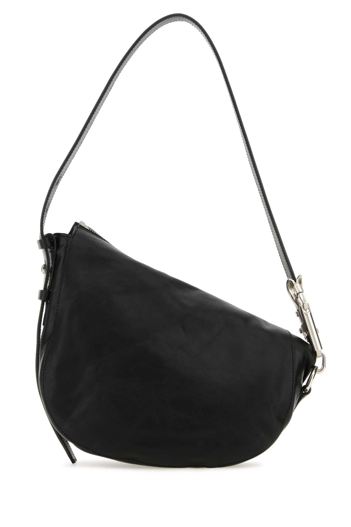 BURBERRY Burberry Women Black Leather Knight Small Shoulder Bag