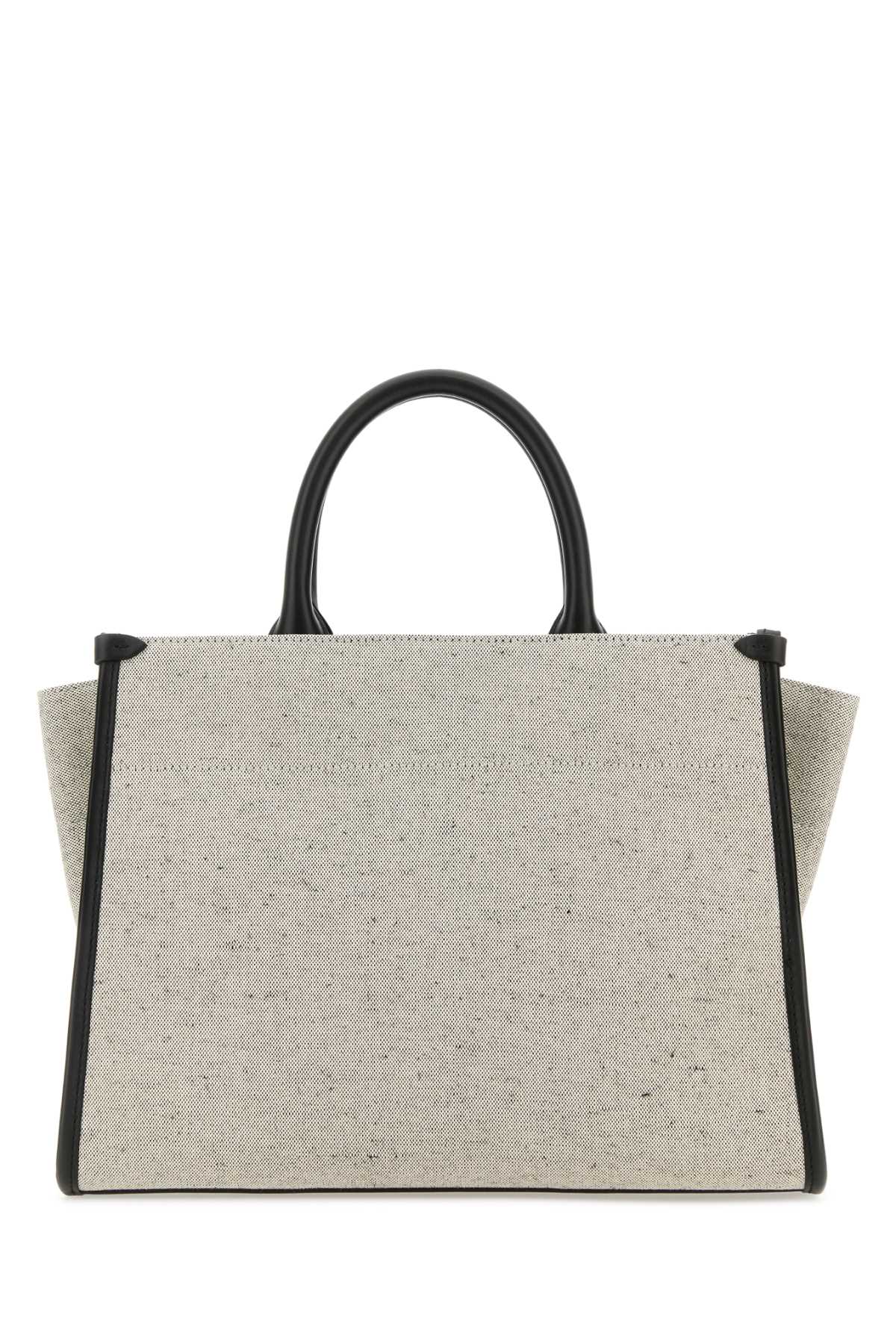 LANVIN Lanvin Women Two-Tone Canvas Small In & Out Shopping Bag