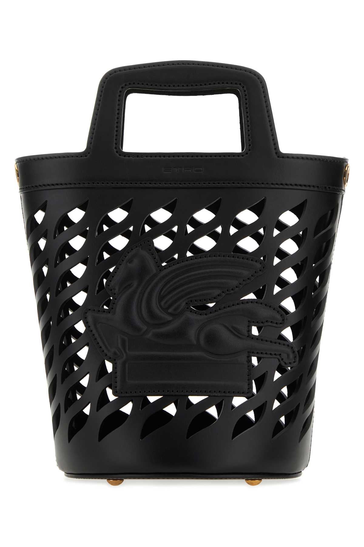 ETRO Etro Women Black Leather Coffa Bucket Bag