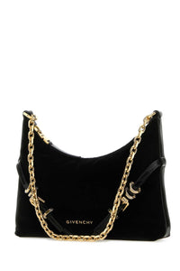 GIVENCHY Givenchy Women Black Velvet Voyou Party Shoulder Bag