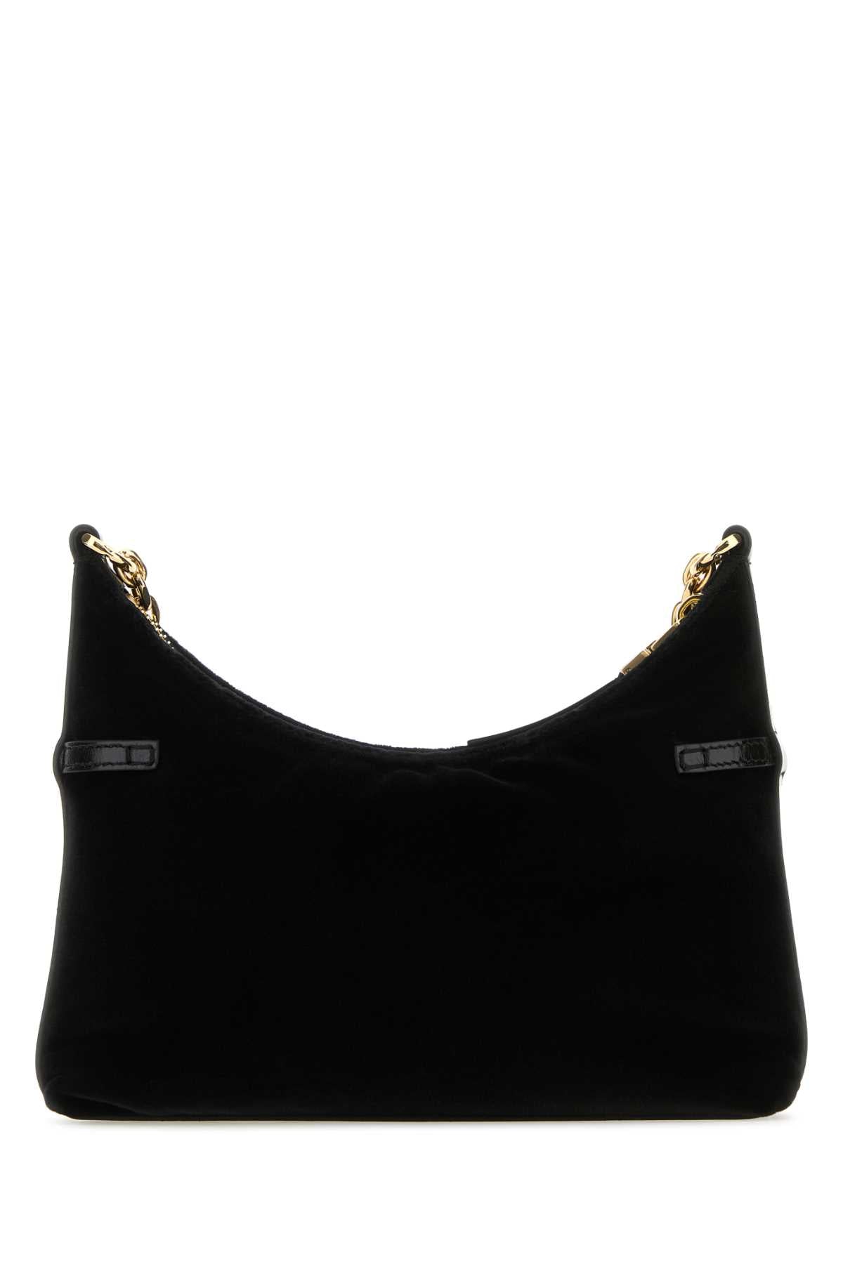 GIVENCHY Givenchy Women Black Velvet Voyou Party Shoulder Bag