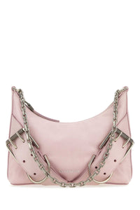 GIVENCHY Givenchy Women Pastel Pink Leather Voyou Boyfriend Party Shoulder Bag