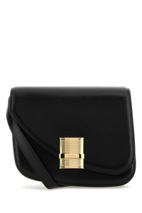 SALVATORE FERRAGAMO Salvatore Ferragamo Women Black Leather Crossbody Bag
