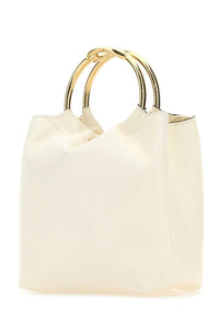 VALENTINO GARAVANI Valentino Garavani Women Ivory Leather Bucket Bag