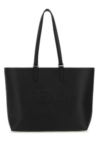 Fendi Men Back Leather Fendi Roma Shopping Bag