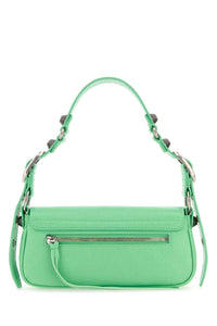 BALENCIAGA Balenciaga Women Light Green Leather Le Cagole Sling Xs Shoulder Bag
