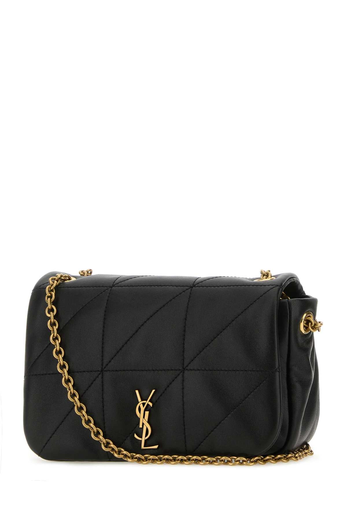 Saint Laurent Women Black Nappa Leather Mini Jamie 4.3 Shoulder Bag