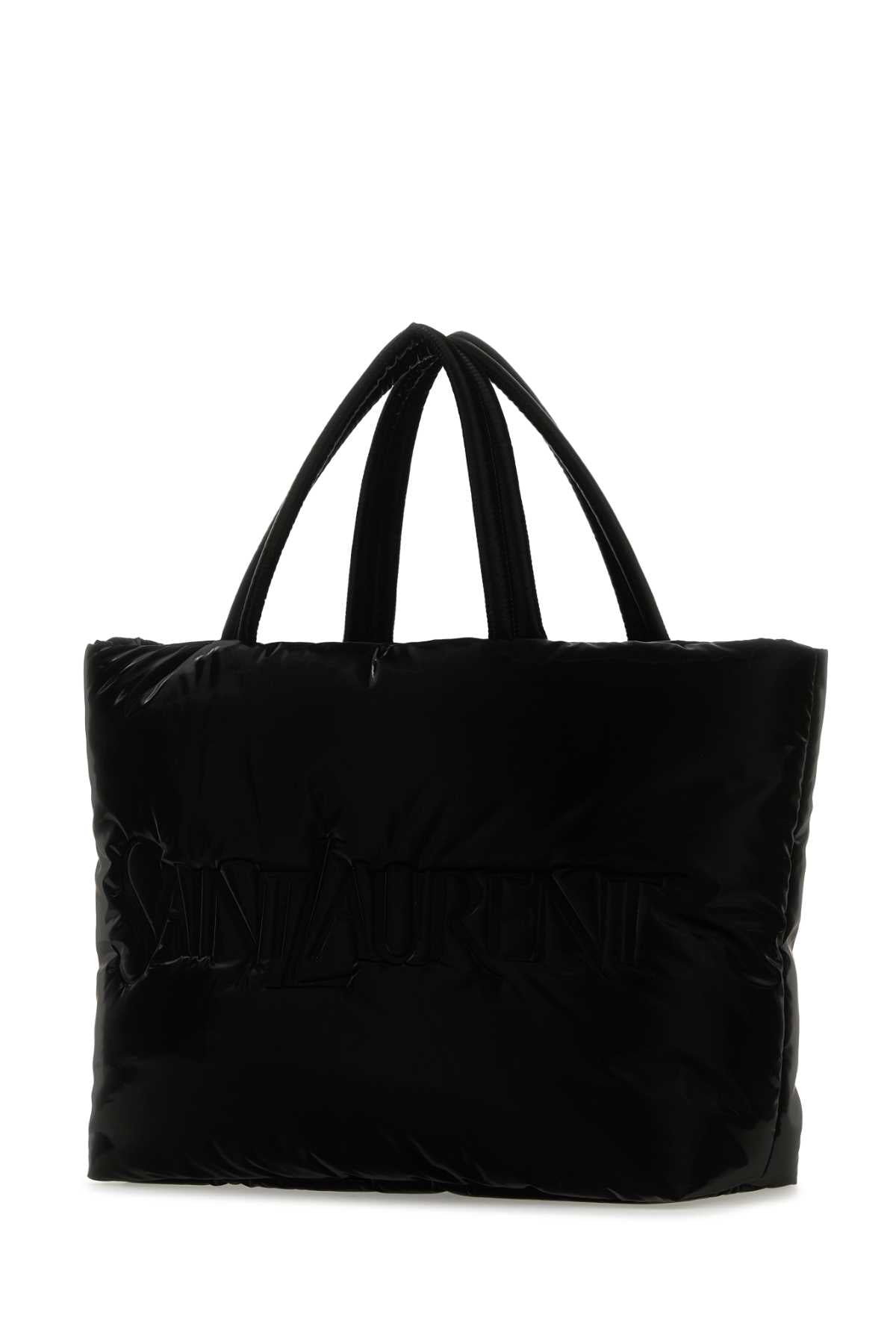 SAINT LAURENT Saint Laurent Men Black Nylon Saint Laurent Shopping Bag