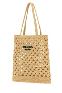 Prada Women Straw Handbag