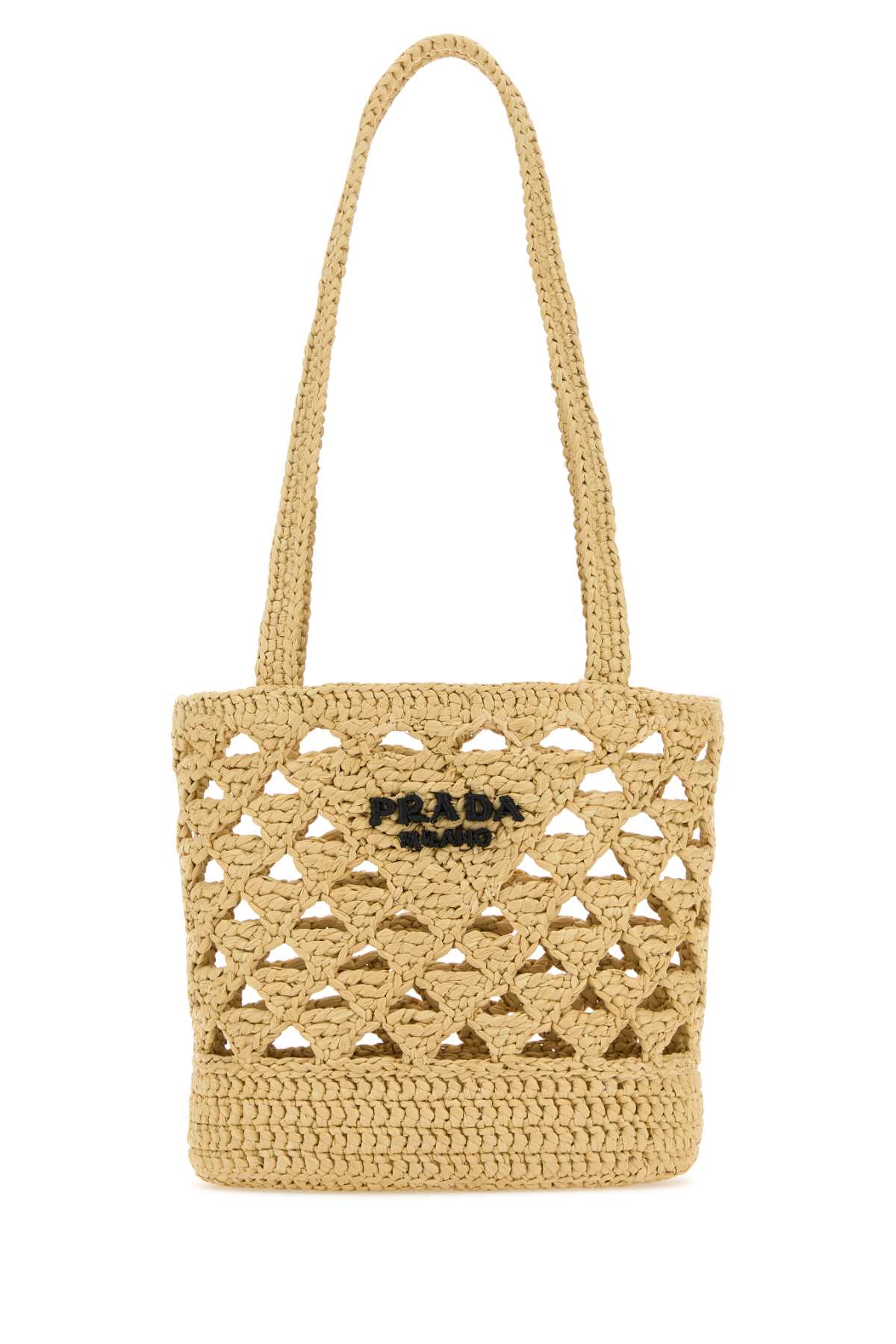 Prada Women Straw Handbag