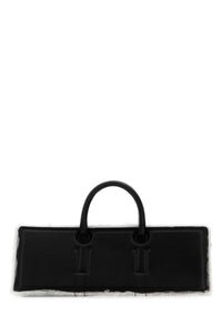 DENTRO Dentro Women Black Leather Otto Handbag