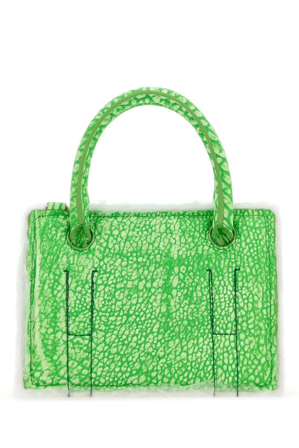Dentro Women Printed Leather Mini Otto Handbag
