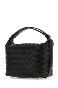 BOTTEGA VENETA Bottega Veneta Women Black Nappa Leather Mini Wallace Handbag