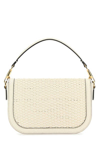 VALENTINO GARAVANI Valentino Garavani Women Ivory Leather Alltime Shoulder Bag