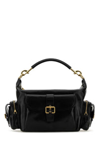 Chloe Women Black Leather Large Shopping Bag