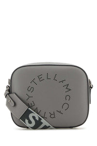 STELLA McCARTNEY Stella Mccartney Women Grey Alter Mat Small Stella Logo Crossbody Bag