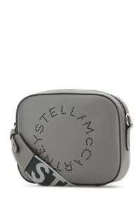 STELLA McCARTNEY Stella Mccartney Women Grey Alter Mat Small Stella Logo Crossbody Bag
