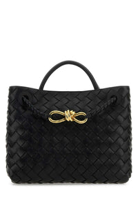 BOTTEGA VENETA Bottega Veneta Women Black Leather Small Andiamo Handbag