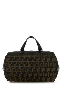 Fendi Men Borsa A Mano Ff Logo