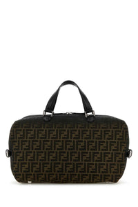 Fendi Men Borsa A Mano Ff Logo