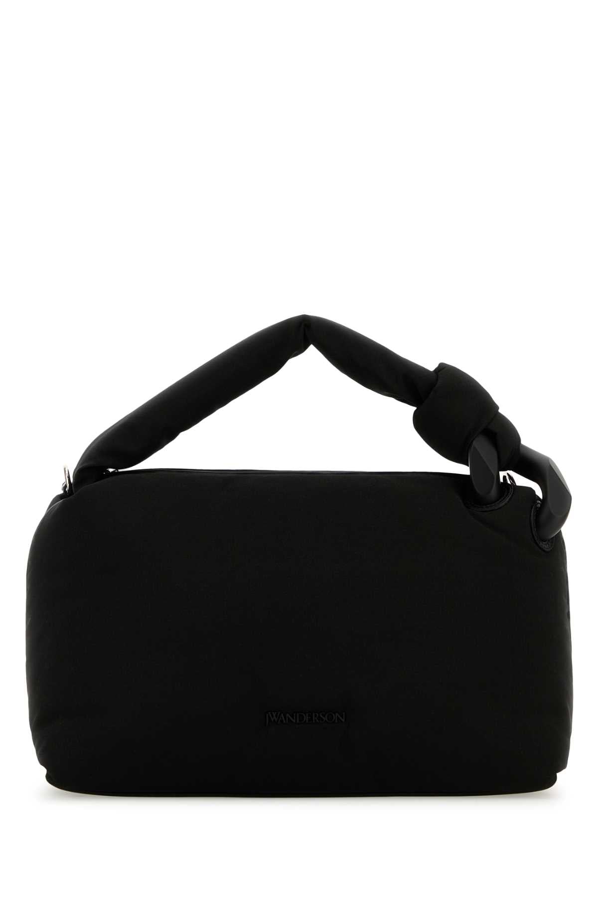 JW ANDERSON Jw Anderson Women Black Fabric Jwa Puffy Handbag