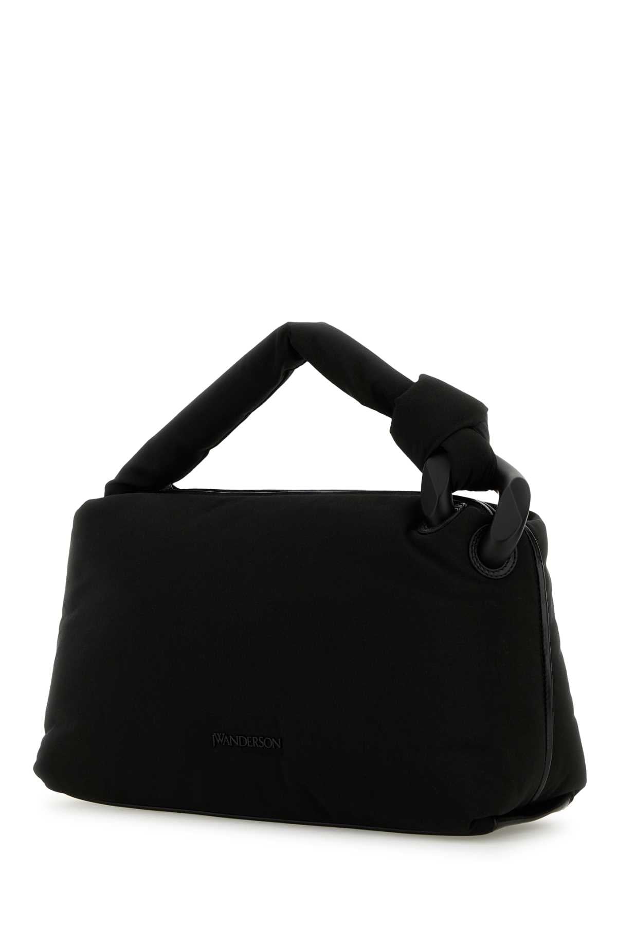 JW ANDERSON Jw Anderson Women Black Fabric Jwa Puffy Handbag