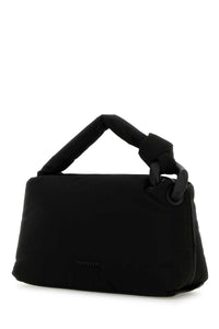 JW ANDERSON Jw Anderson Women Black Fabric Jwa Puffy Handbag