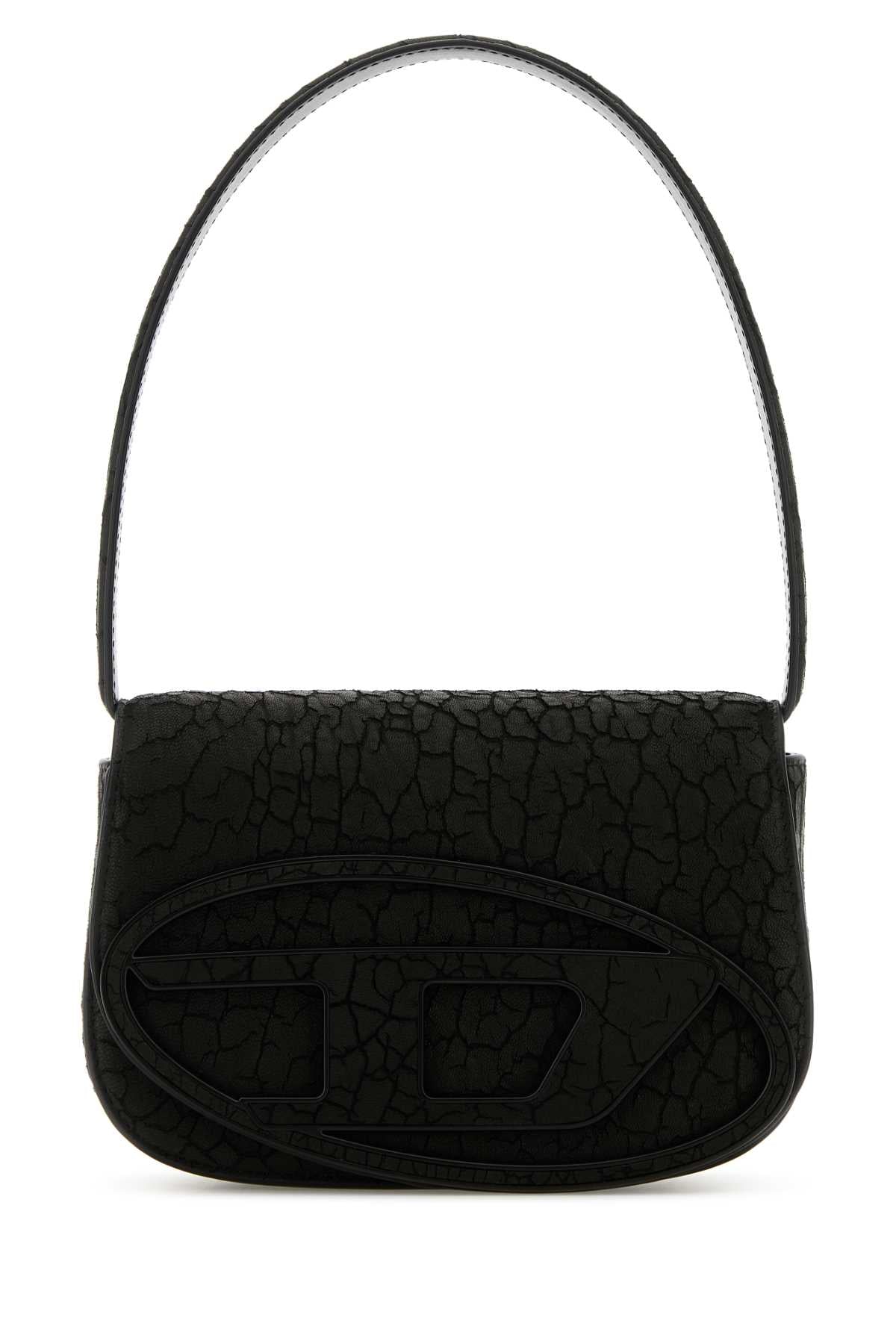 DIESEL Diesel Women Black Leather 1Dr Shoulder Bag