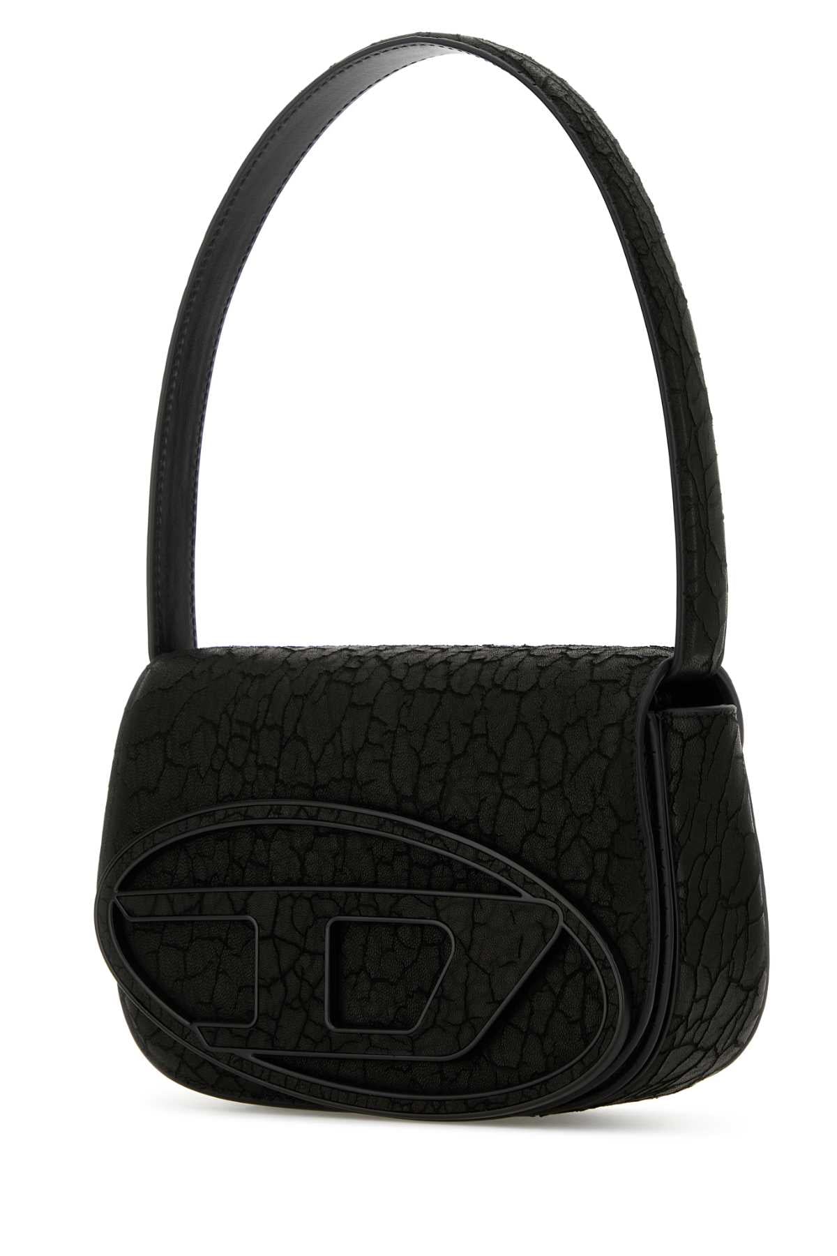 DIESEL Diesel Women Black Leather 1Dr Shoulder Bag