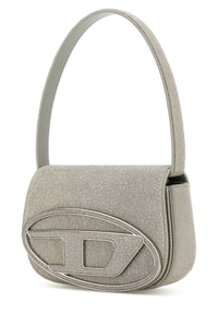 DIESEL Diesel Women Light Grey Leather 1Dr Shoulder Bag