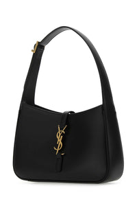 Saint Laurent Women Black Leather Le 5 Ã 7 Shoulder Bag