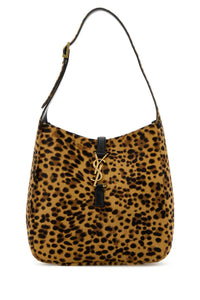 SAINT LAURENT Saint Laurent Women Printed Calf Hair Le 5 Ã  7 Bea Shoulder Bag