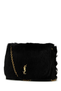 SAINT LAURENT Saint Laurent Women Black Shearling Jamie 4.3 Shoulder Bag