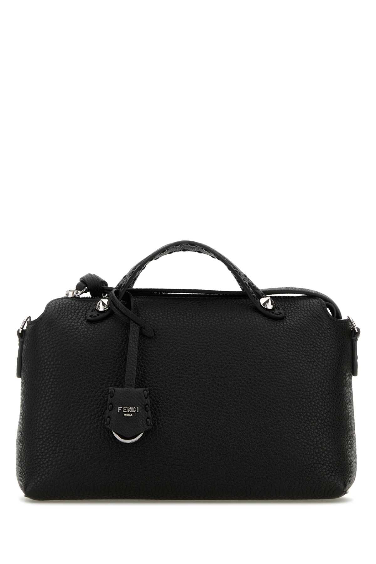 Fendi Women Black Leather Medium By The Way Handbag