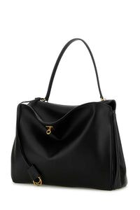 BALENCIAGA Balenciaga Women Black Leather Large Rodeo Handbag