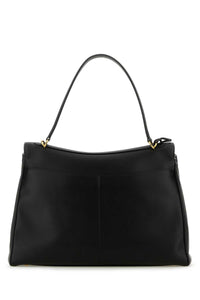 BALENCIAGA Balenciaga Women Black Leather Large Rodeo Handbag
