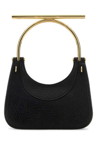 ALEXANDER MCQUEEN Alexander Mcqueen Women Black Leather Mini Cross-Bar Handbag