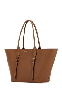 Michael By Michael Kors Women Caramel Leather Moore Shopping Bag