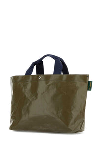 Herve' Chapelier Women Army Green Polyethylene 2012Pp Shopping Bag