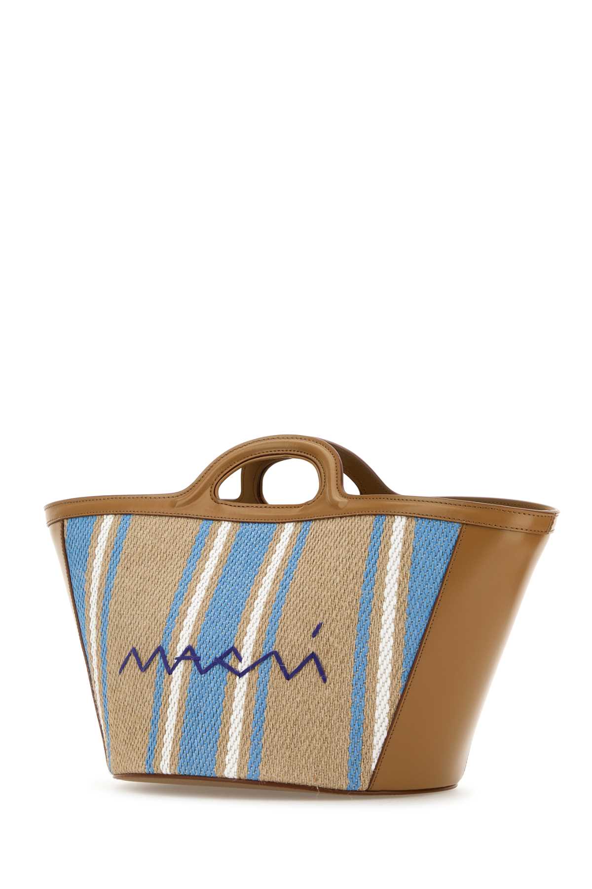 MARNI Marni Women Embroidered Canvas Tropicalia Bucket Bag
