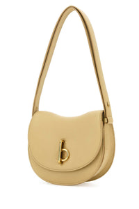 BURBERRY Burberry Women Beige Leather Small Rocking Horse Shoulder Bag