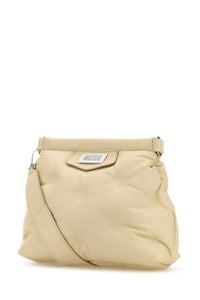 MAISON MARGIELA Maison Margiela Women Ivory Nappa Leather Small Glam Slam Classique Crossbody Bag