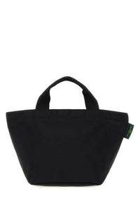 Herve' Chapelier Women Black Canvas 1027N Shopping Bag